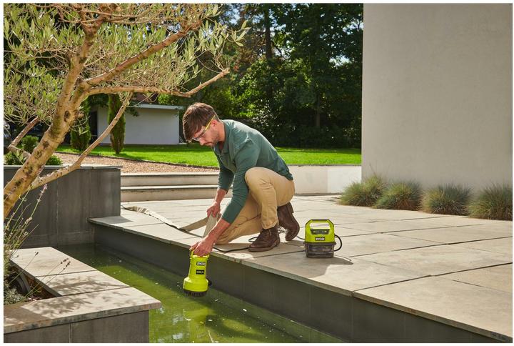 Image du produit Ryobi 18V vandens siurblys (Pompe des égouts)