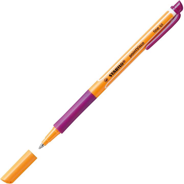 Produktbild STABILO pointVisco Tintenroller (Gelb, Lila, 1 x)