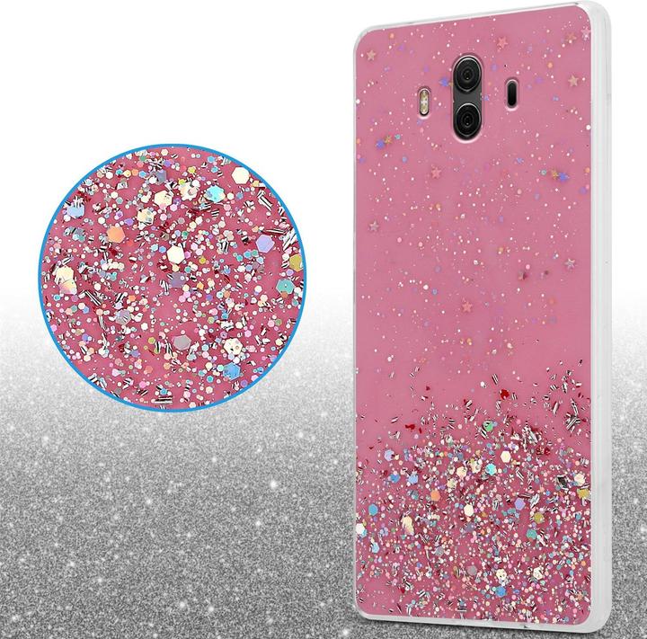 Actual product image Cadorabo TPU cover sparkling glitter (Huawei Nova 2i)