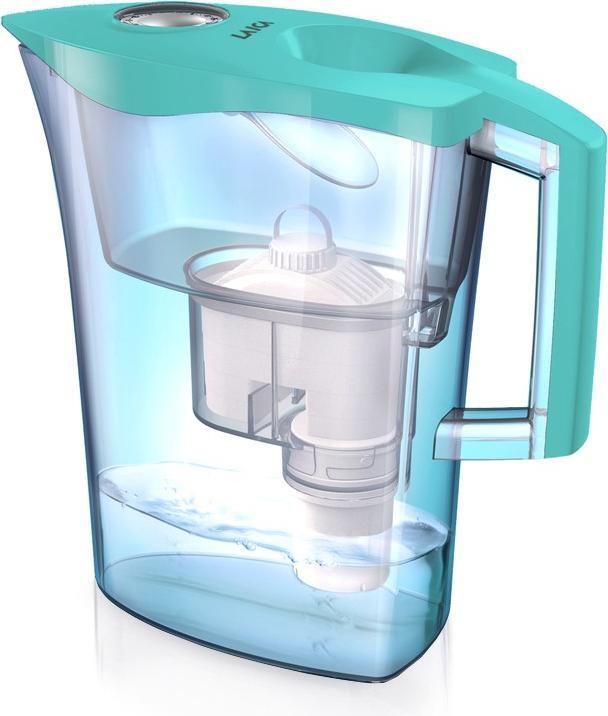 Laica UFSBE02 water filter Manual water filter Transparent, Turquoise 3 L