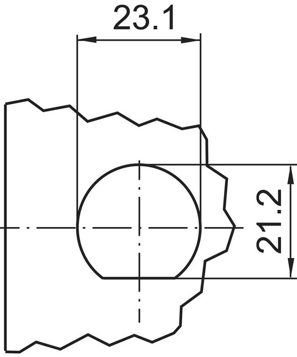 Produktbild Kaba Verschluss-Zylinder 8 (Verschlusszylinder)