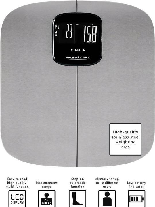 Immagine prodotto Profi-Care Bilancia analitica PC-PW 3006 FA Pesatura (180 kg)