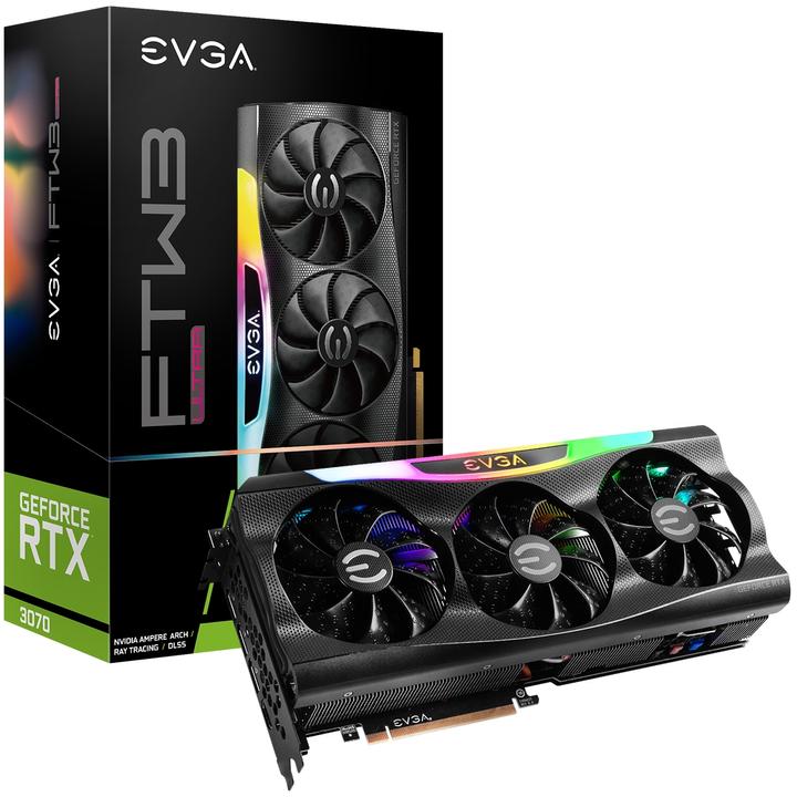 Image du produit EVGA GeForce RTX 3070 FTW3 Ultra (8 Go)