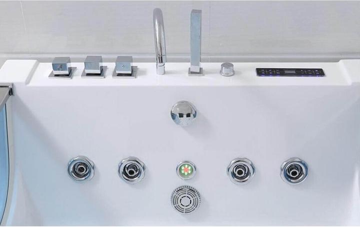 Immagine prodotto Home Deluxe Vasca idromassaggio con terapia luminosa a LED NAUTICA XL - 182x120cm (120 cm, 180 cm)