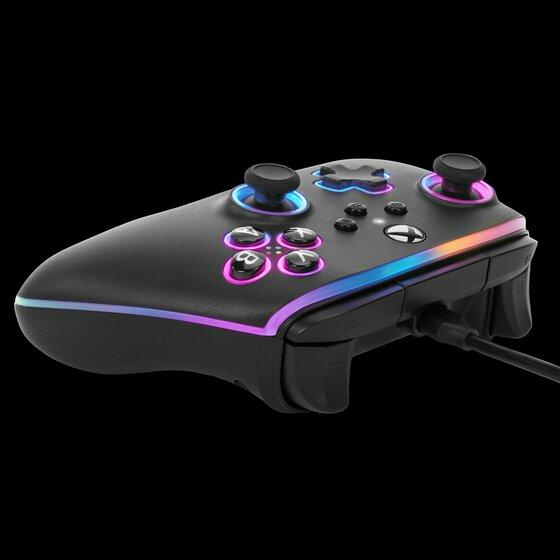 Produktbild PowerA XB Controller Advantage wired Lumectra black (Xbox Series X, Xbox Series S)