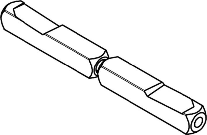 Produktbild BKS Verbindungsstifte für Panikgarnituren B-78430 (Türgriff)
