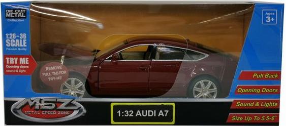 Produktbild MSZ Automobile AUDI A7, 1:32