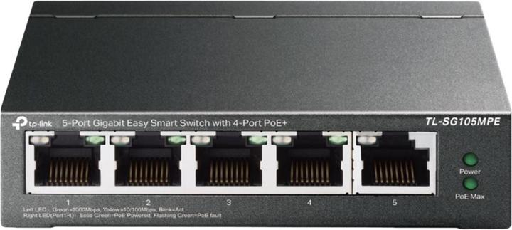 Actual product image TP-Link TL-SG105MPE (5 Ports)