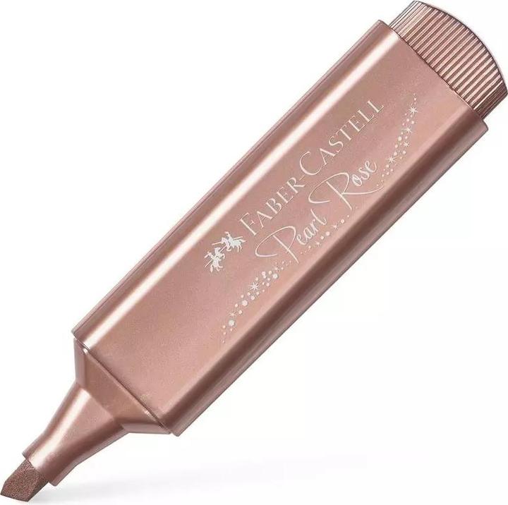Actual product image Faber-Castell TEXTLINER 46 - Metallic (Pearl Rose, 5 mm, 1 x)