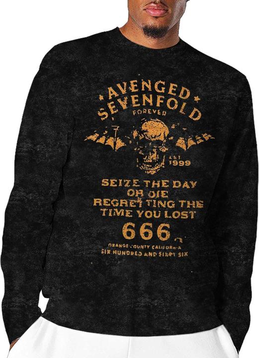 Avenged Sevenfold Sieze The Day (Dip Dye) (Longsleeve) (XXL)