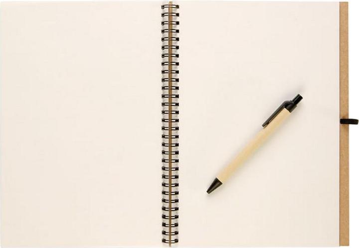 Produktbild MidOcean Notizbuch und Stift Bloquero Plus recyceltes Material (Kein Einband)