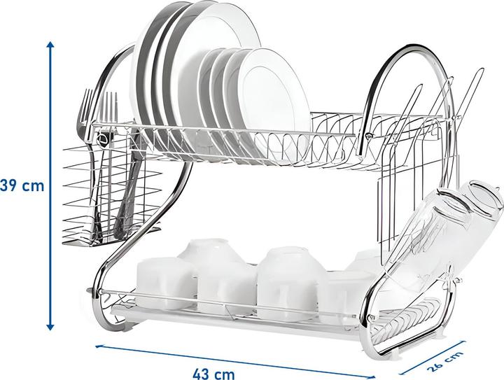 Produktbild Cheffinger 2-stöckiger Geschirrkorb