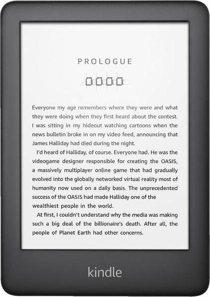 Produktbild Amazon Kindle without Special Offers (2019) (6", 4 GB, Black)