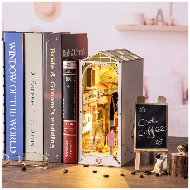 Actual product image Robotime Sunshine Town