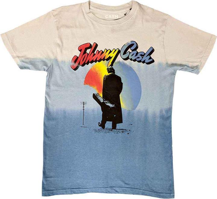 Johnny Cash Walking Guitar Washed