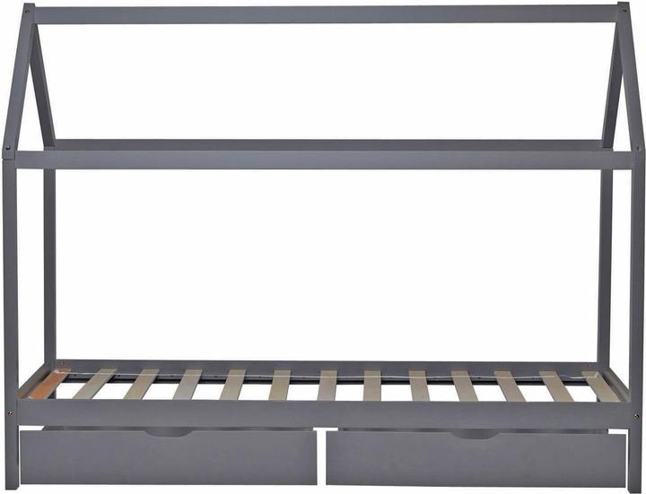 Actual product image Jamb Children's bed with drawers 90x200cm white (90 x 200 cm)
