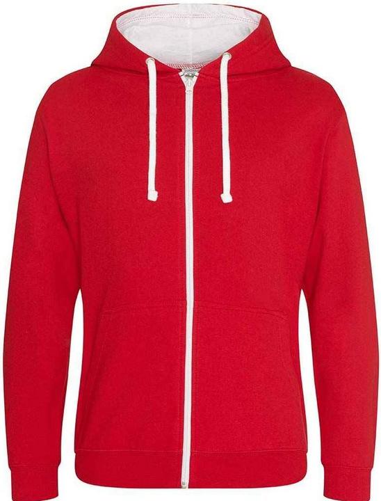 Awdis Varsity Hoodie mit durchgehendem Reissverschluss