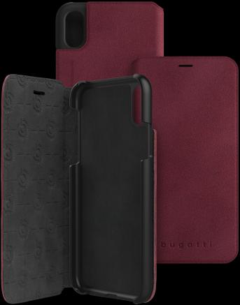Produktbild Bugatti Booklet Case Parigi Ultrasuede (Apple iPhone XS, Apple iPhone X)