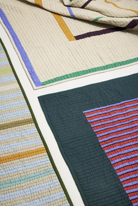 Produktbild Hübsch Twist Bedspread Square (260 x 260 cm)