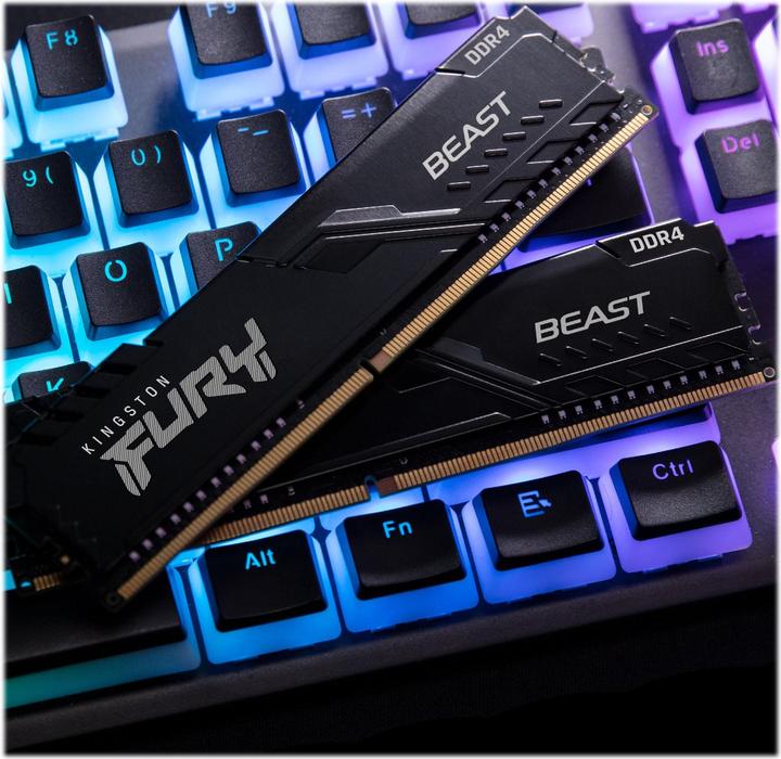 Produktbild Kingston FURY Beast (2 x 8GB, 3200 MHz, DDR4-RAM, DIMM)