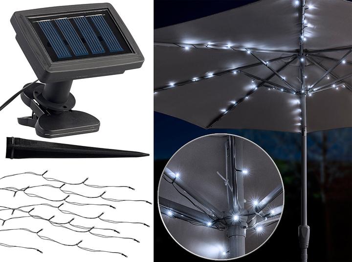 Produktbild Luminea LED-Sonnenschirm (1.50 m)