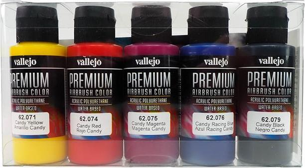Produktbild AirbrushKing Premium Airbrush Colors - Vallejo - Candy Set