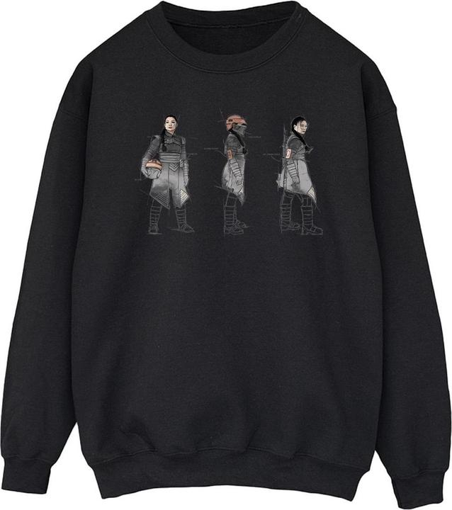 Star Wars The Book Of Boba Fett Fennec Painted Concept Sweatshirt