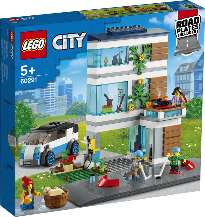 Produktbild LEGO Modernes Familienhaus (60291, LEGO City)