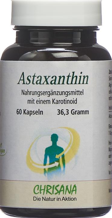 Actual product image Chrisana Astaxanthin (60 Piece, Capsules, 500 g)
