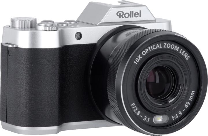Produktbild Rollei Powerflex 10x Retro I 64 MP Digitalkamera mit 4K (64 Mpx, 1/2.8")
