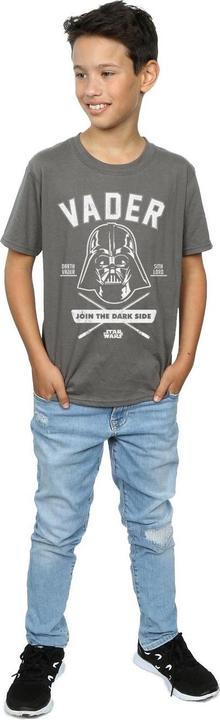 Actual product image Star Wars Boys Darth Vader Collegiate T-Shirt (128)