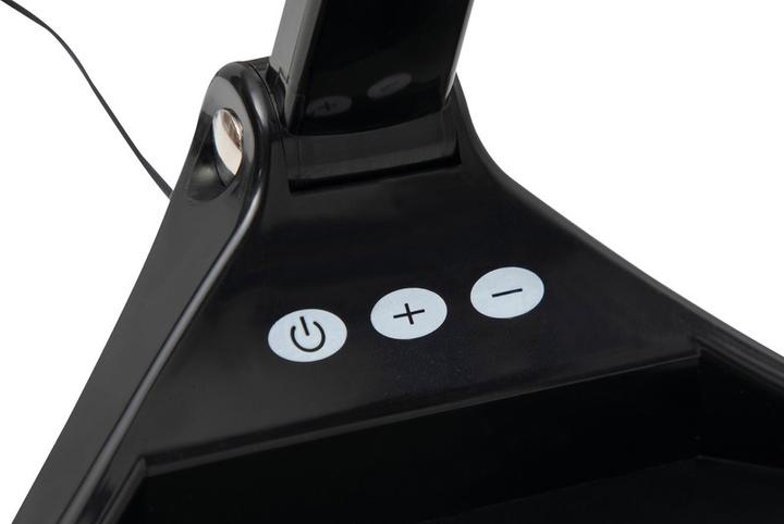 Actual product image Maul LED magnifier lamp MAULiris, dimmable, 470 lumen, 7 W, black (470 lm)