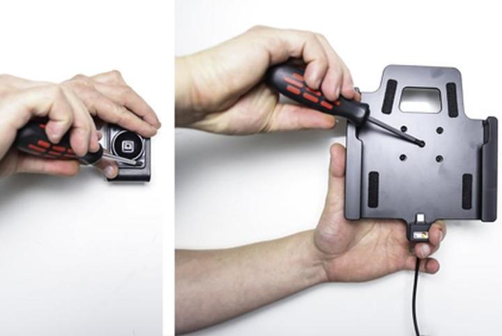 Actual product image Brodit Active holder with USB-cable