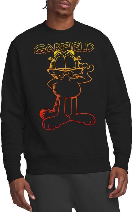 Actual product image Garfield Unisex Adult Hotshot Sweatshirt (L)