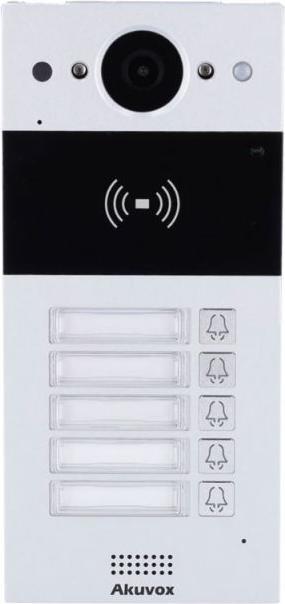 Actual product image Akuvox Video TFE R20BX3 Kit On-Wall, three buttons, card reader