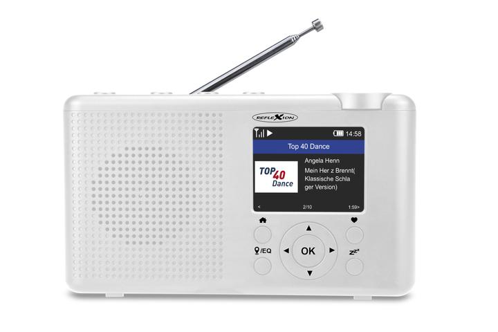 Reflexion TRA23i/WH (DAB+, DAB, FM, Internetradio, Bluetooth, WLAN)