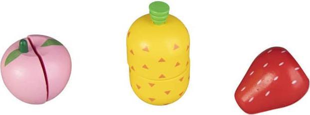 Produktbild Besttoy Holzkörbchen - Früchte Set 3