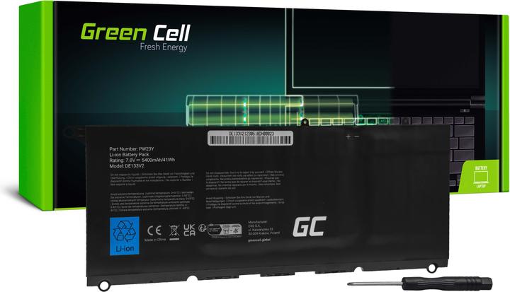 Immagine prodotto GreenCell Batteria per laptop PW23Y per Dell XPS 13 9360 (4 Celle, 5400 mAh)