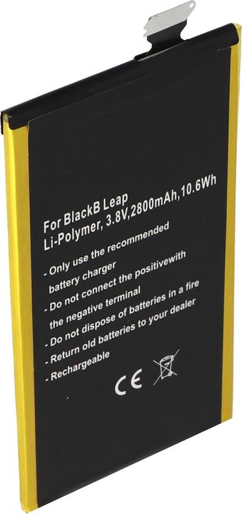 Actual product image AccuCell Akku Blackberry Leap, built-in