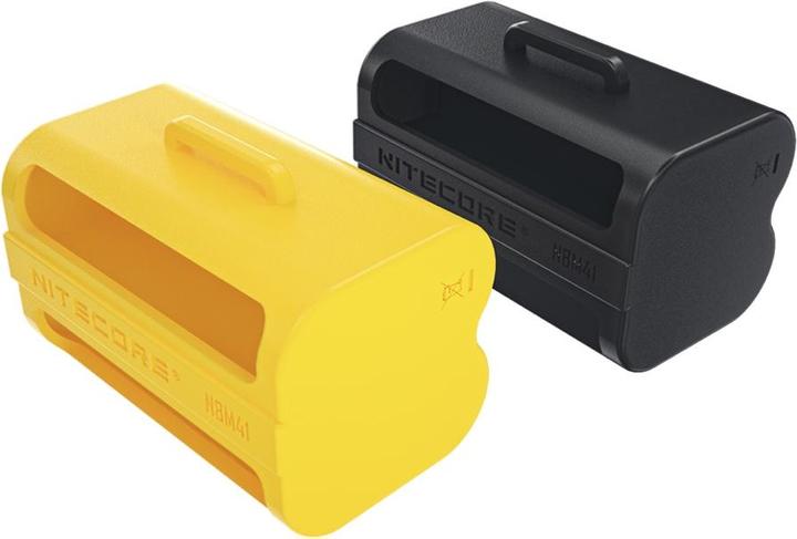 Nitecore Batteriemagazin NBM41, gelb