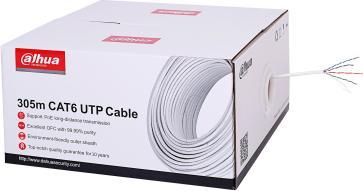 Actual product image Dahua CCTV Cabling, DH-PFM923I-6UN-C, 305m UTP CAT6 cable (U/UTP, CAT6, 305 m)