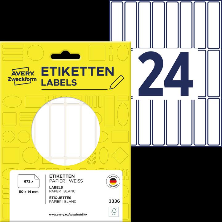 Immagine prodotto Avery Vielzweck-Etiketten