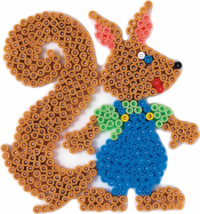 Actual product image Hama Perlen Sign squirrel ironing service