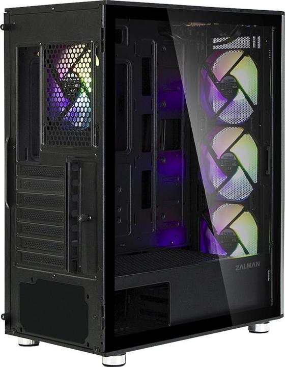 Actual product image Zalman PC Case I3 Neo ATX Mid Tower RGB Fan x4 (mATX, Mini-ITX, ATX)