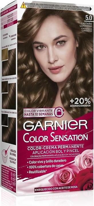 Garnier COLOR SENSATION #5.0 castaño luminoso (#5,0 castaño luminoso)