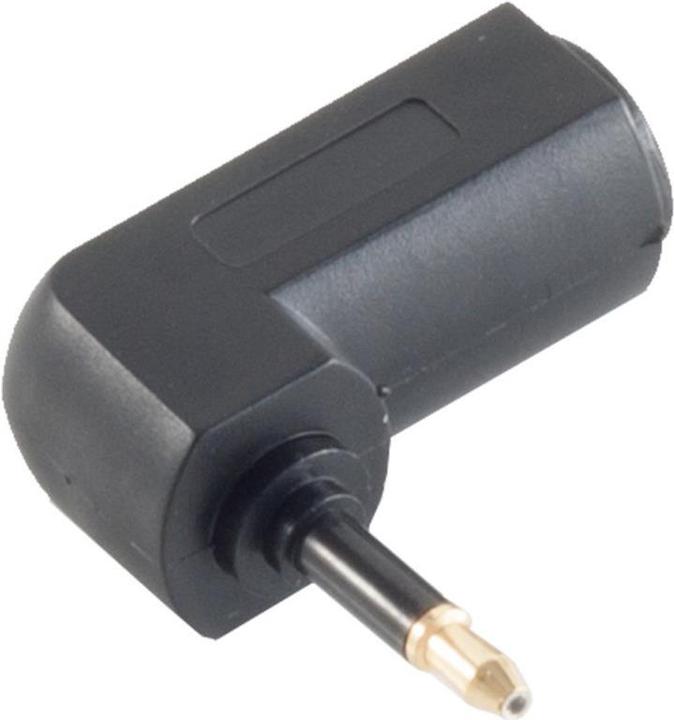 Produktbild Shiverpeaks S/CONN maximum connectivity Winkel-Adapter, Toslink-Buchse auf 3,5mm Opti-Stecker, gold tip