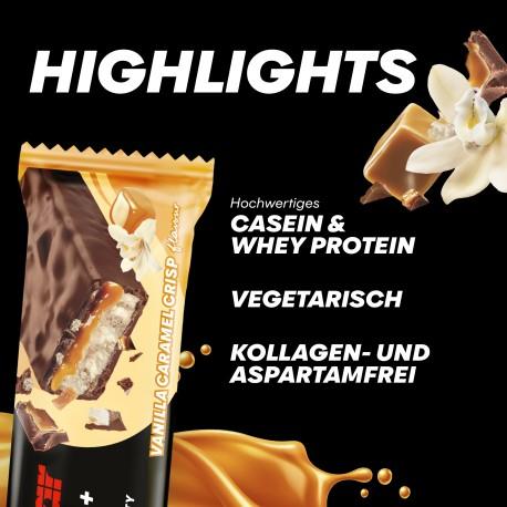 Actual product image Powerbar Protein Plus 30% (Vanilla, Caramel, 15 pcs., 825 g)