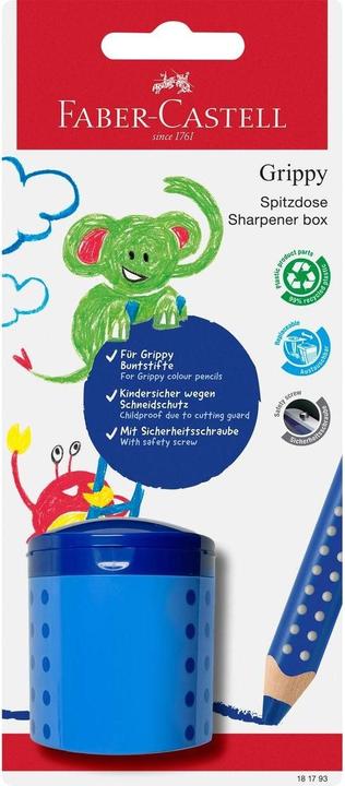 Produktbild Faber-Castell Spitzdose Grippy BK