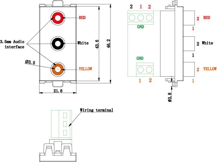 Actual product image Value MultiMedia connection systems (Network Accessories)