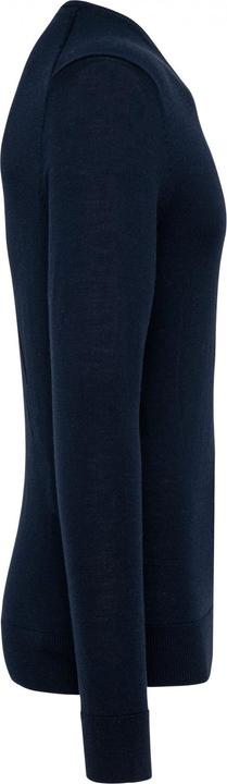 Actual product image Kariban Merino v-neck sweater (S)